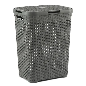 KLEINE WOLKE | Cesto de Ropa Gris 70L