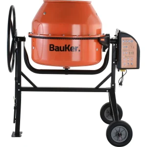 BAUKER | Trompo Mezclador Eléctrico 1.14HP 210 Lt Bauker